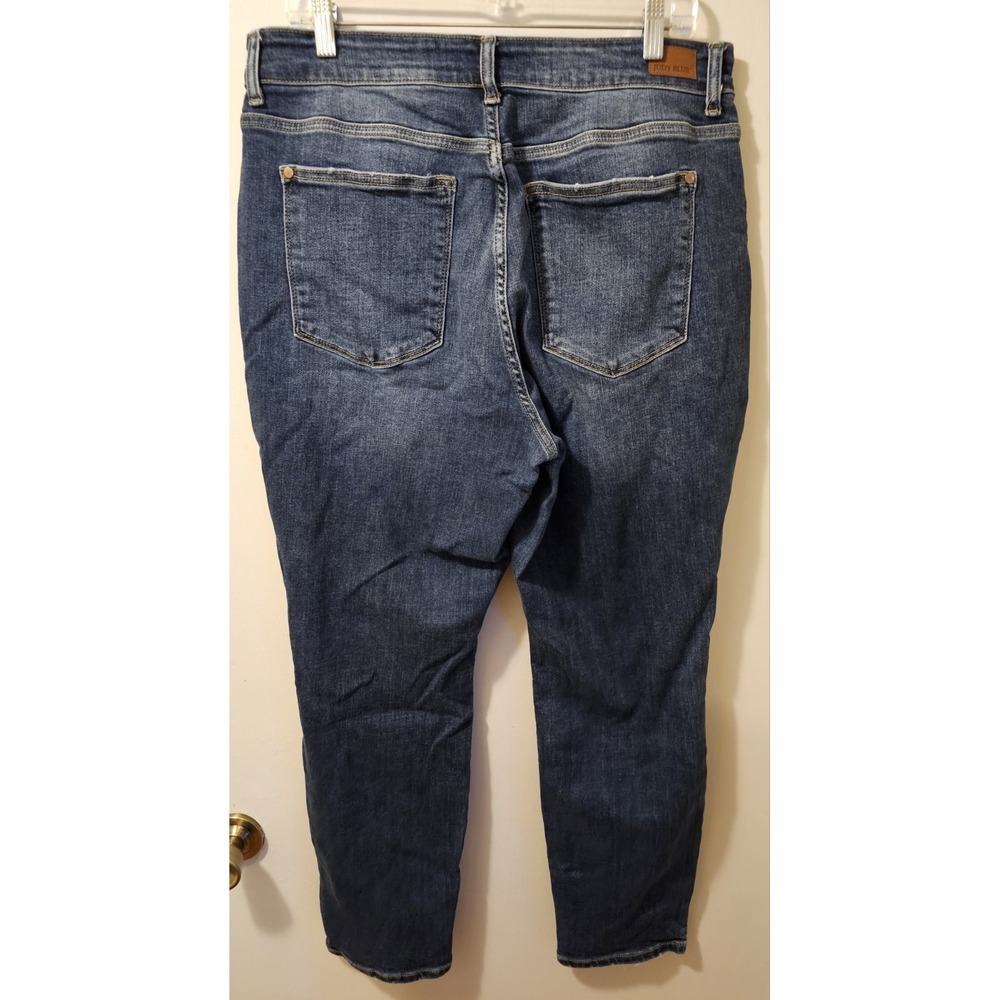 Judy Blue Boyfriend Fit Jeans Blue Women's Size 16W - Picture 6 of 13